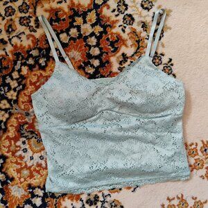 Cropped Lace Tank